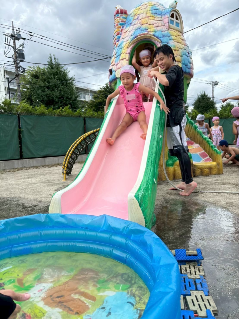 染地幼稚園の園のようす